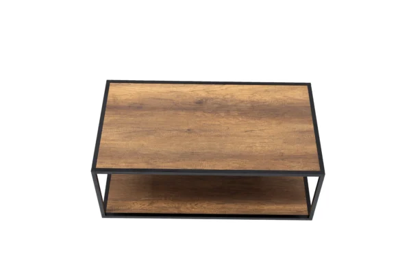 table basse rectangulaire 2 plateaux couleur baroque