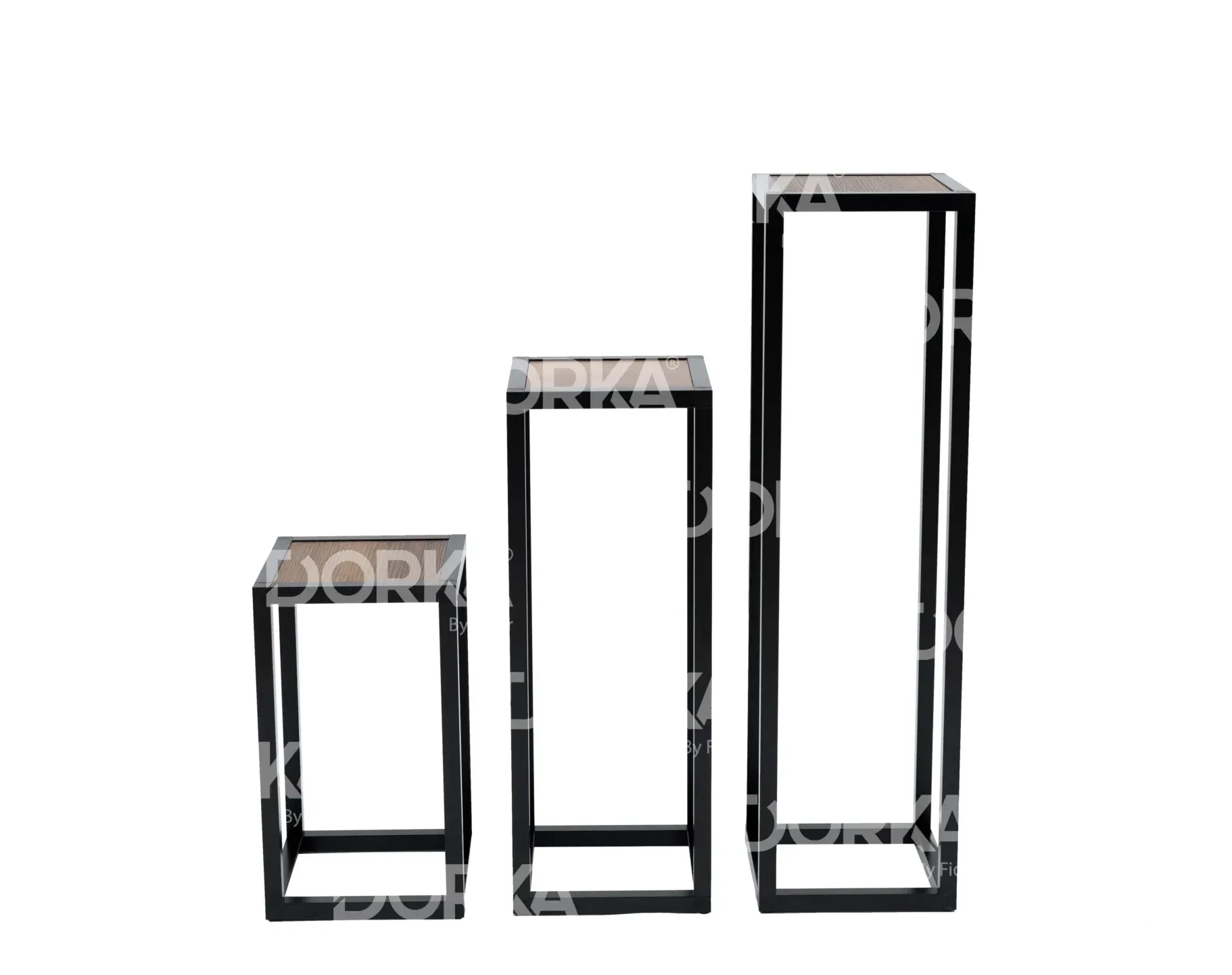 3 supports decoration baroque