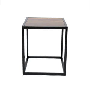 Table laterale carree 1 plateau couleur baroque