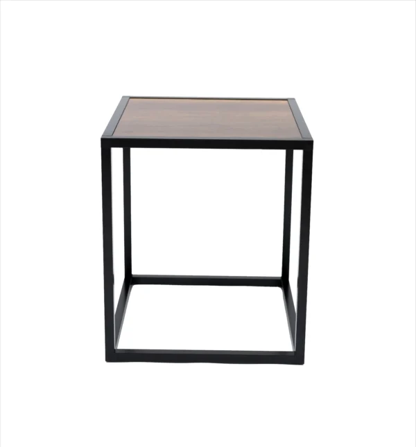 Table laterale carree 1 plateau couleur baroque