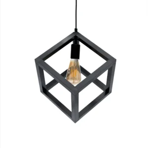 luminaire Cube Suspenu 18X18X18 cm