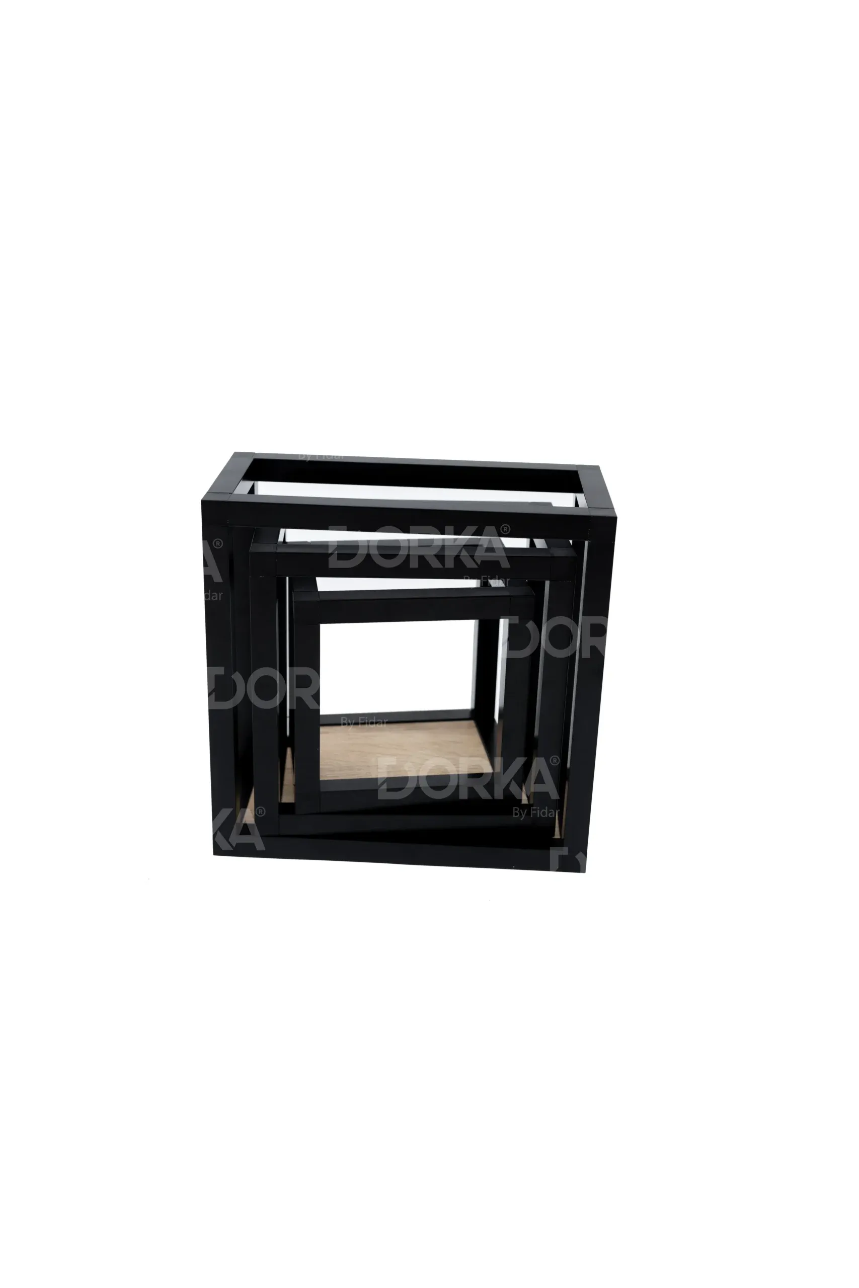 3 caissons muraux rectangulaires sonoma